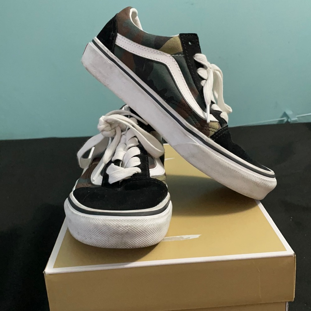 Camo Old Skool Vans
